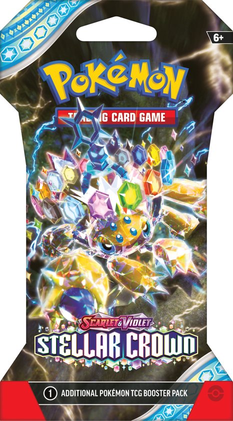Pokémon - Scarlet & Violet - Stellar Crown - Sleeved Booster - Trading Cards - Pokémon Kaarten