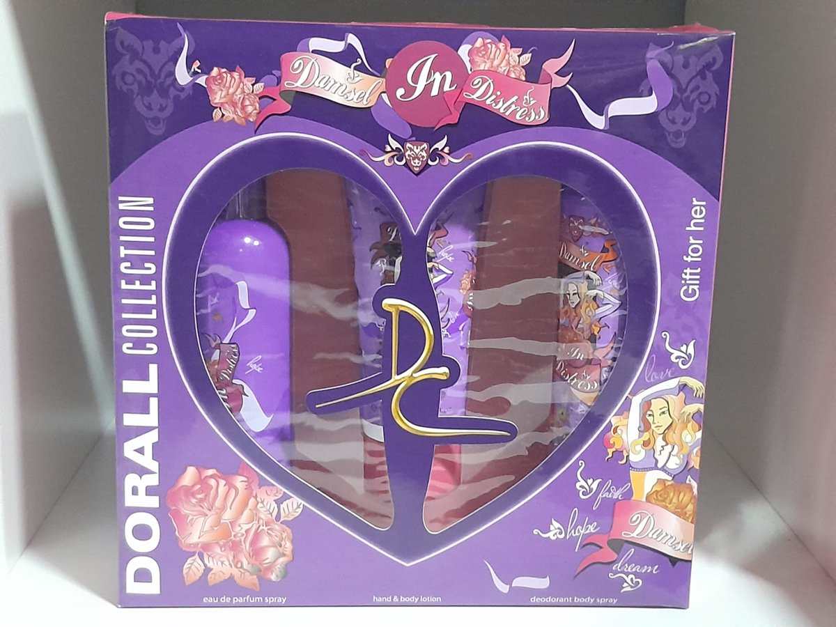 Goedkoopste Dorall Collection Giftset Damsel In Distress Gift for her 3-delig