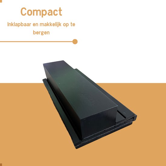 Plateau d'accoudoir Arboledia - Plateau en Bamboe marron clair - Banc de plateau d'accoudoir - Accoudoir antidérapant - Couche de feutre - Zwart