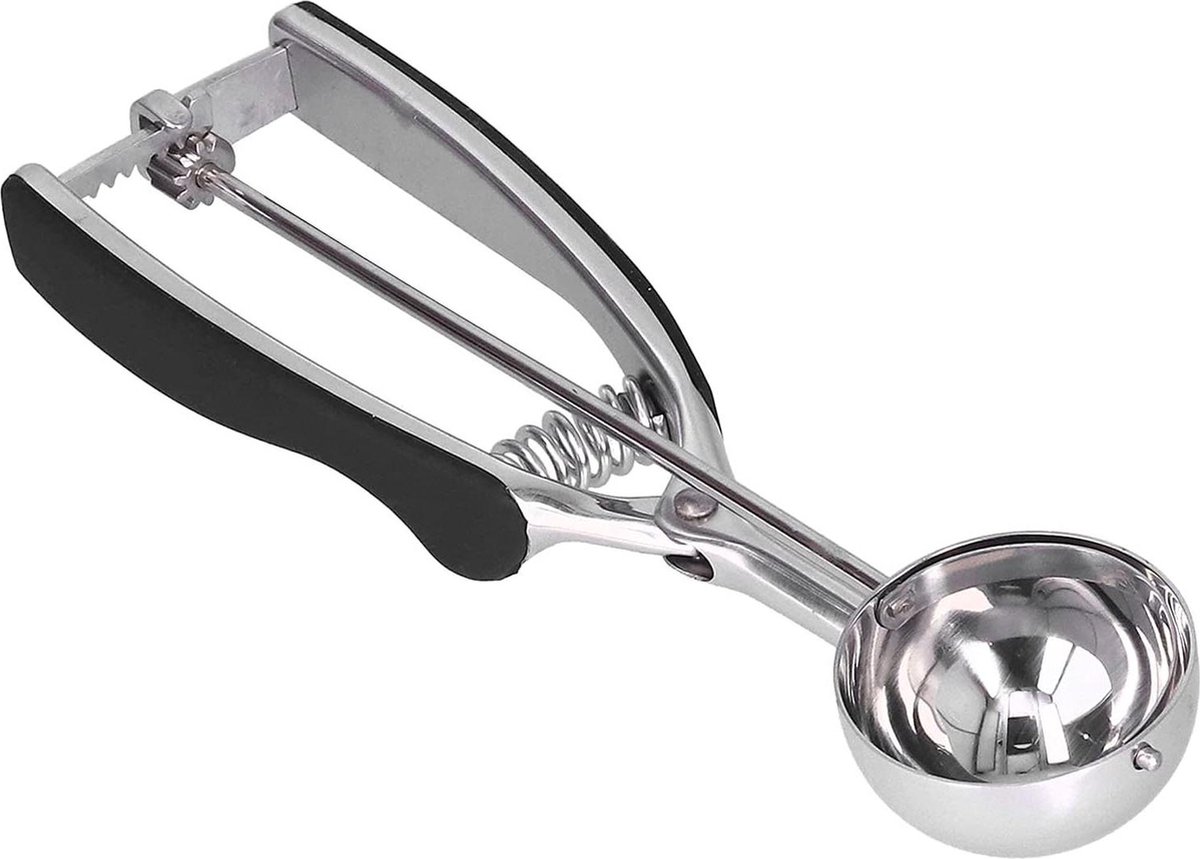 Roestvrijstalen IJsschep Trigger Release Cookie Scoop Voor Portiecontrole Cupcake Batter 44mm