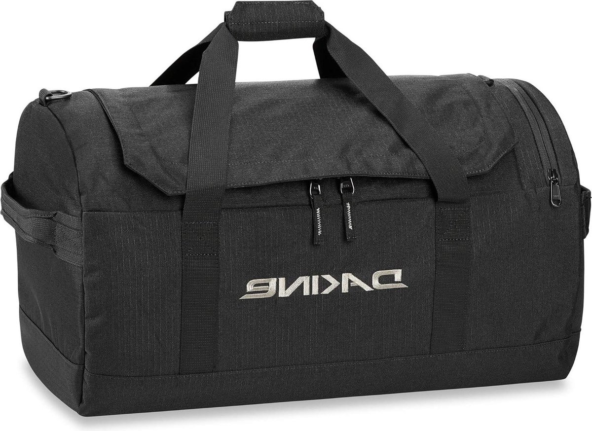 Duffle 50L Sport- & Reistas Duffeltas - Black met waterdichte coating.