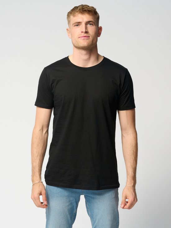 T-shirt musclé - Zwart