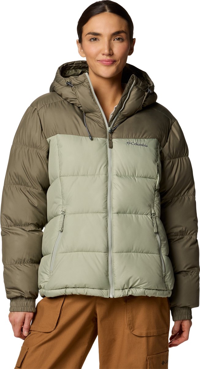 Columbia Pike Lake™ II Insulated Jacket Women's Outdoorjas - Stone Green, Safari - Maat XL