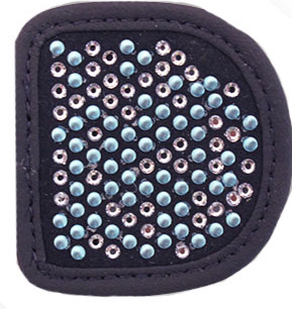 Haukeschmidt Patches Chessboard MagicTack Swarovski Navy - One size