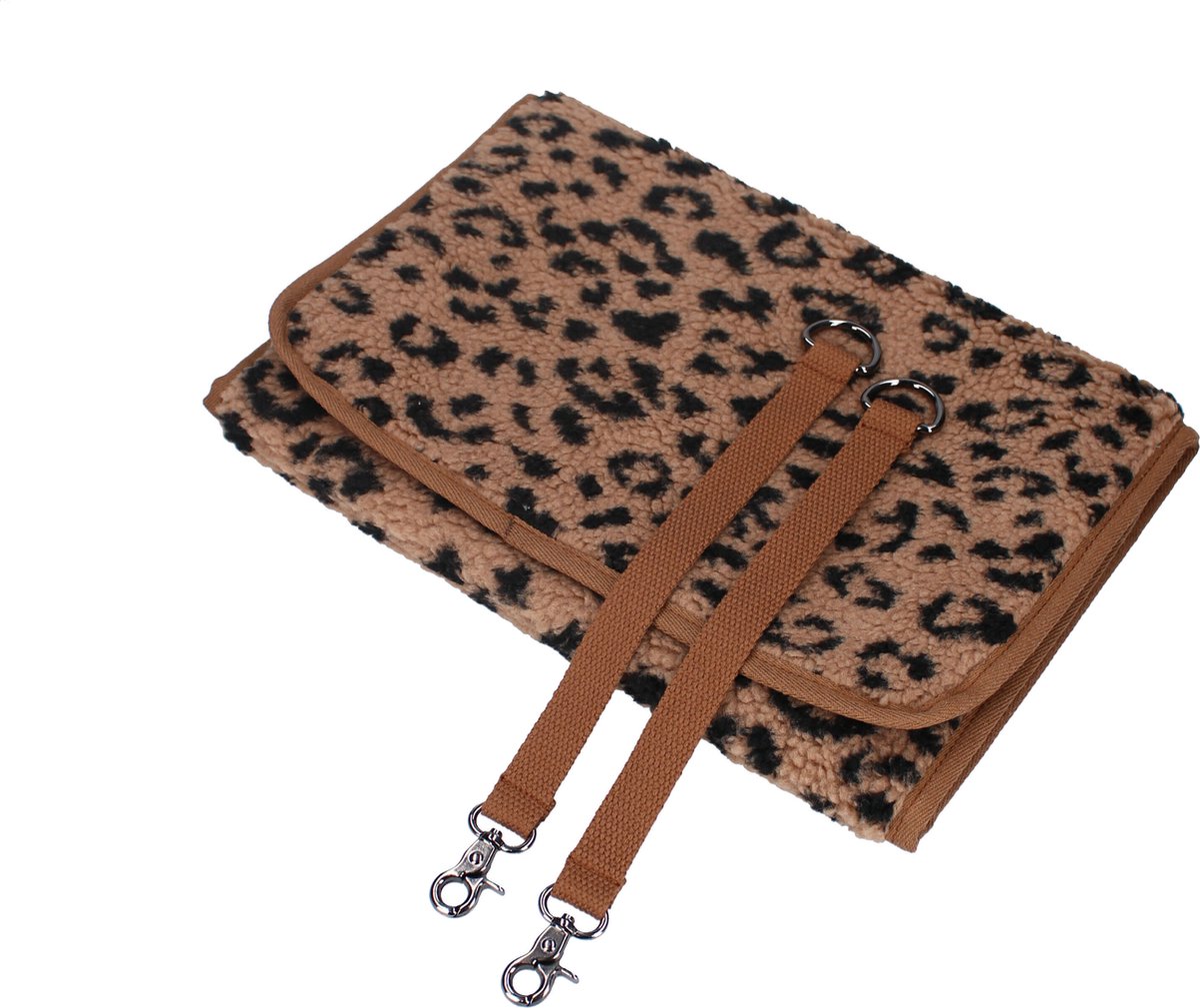 Kidzroom Care Carry Allure Luiertas - Beige - Teddy - Verschoonmatje - Verstelbare schouderband - Ophanglussen kinderwagen thumbnail 5