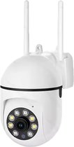 Beveiligingscamera Buiten - 3MP - Full-HD - Met Wifi en App - Wit