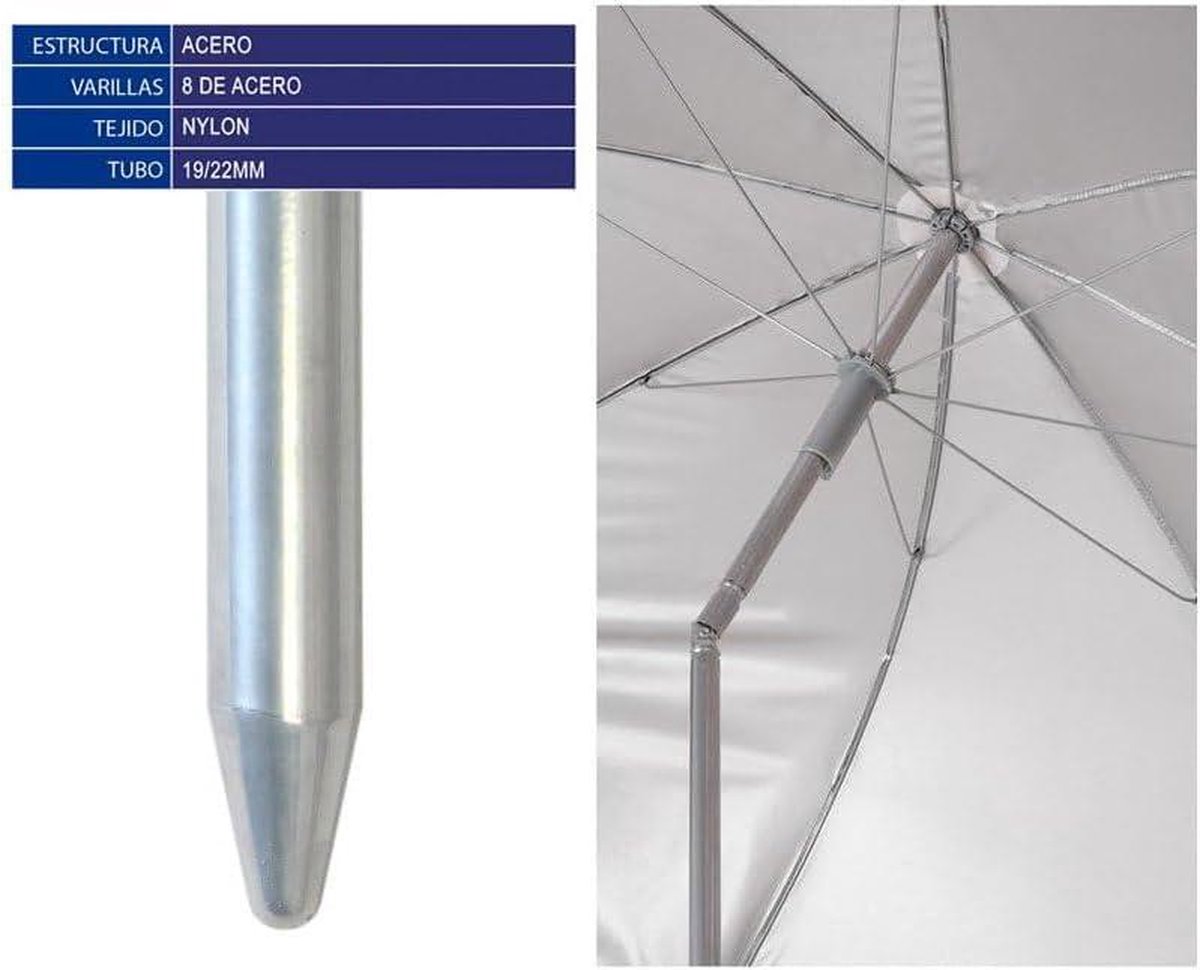 Bol.com Meerkleurige parasol met standaard - Grote selectie in de zomermeubels! aanbieding