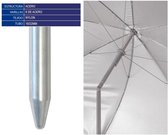 Bol.com Meerkleurige parasol met standaard - Grote selectie in de zomermeubels! aanbieding