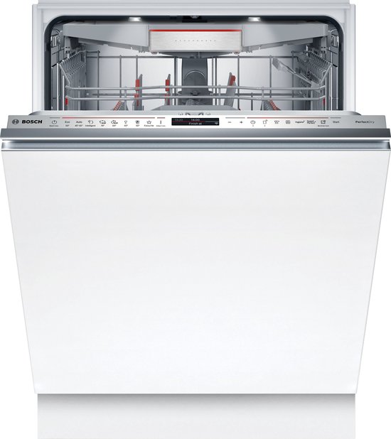Bosch SMV8YCX02E Serie 8 - Inbouw Vaatwasser - Volledig ingebouwd - 14 couverts - A label