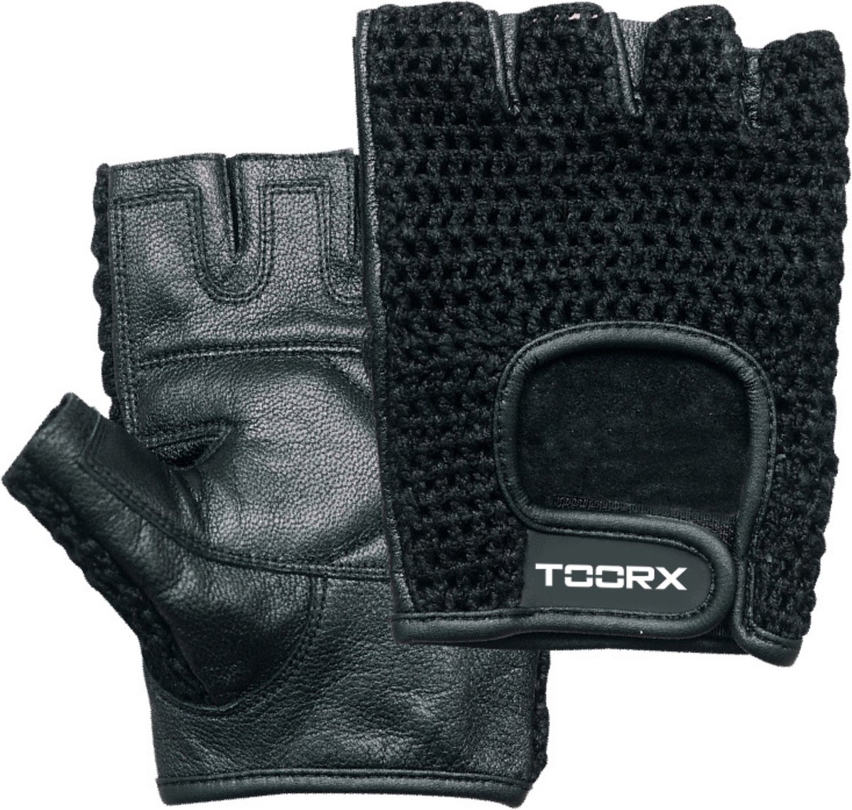 Toorx Fitness Fitnesshandschoenen - Leer - Gaas - M