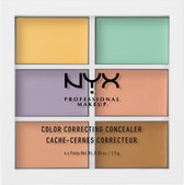 Bol.com NYX Professional Makeup 3C Palette Color Correcting Concealer - 6 x 15 gr aanbieding