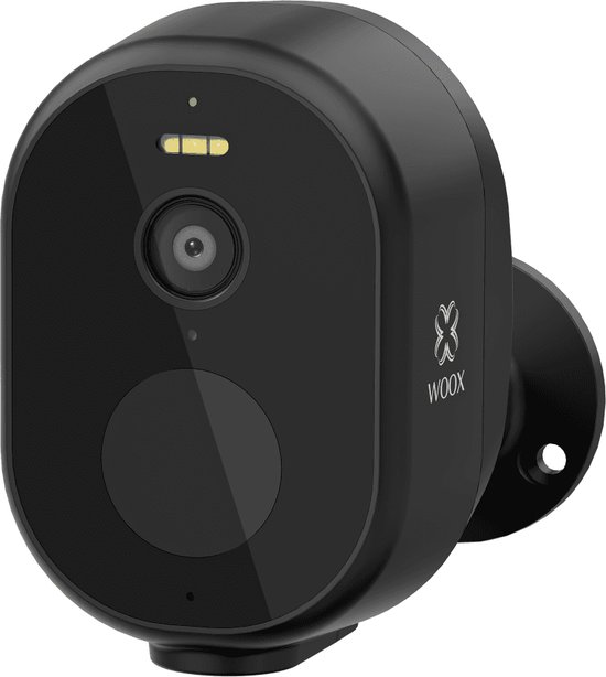 Smart WiFi draadloze beveiligingscameraset outdoor | WOOX R4252 - Zwart — afbeelding 2