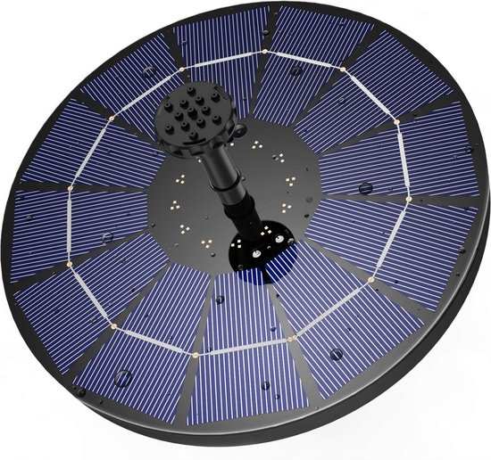 AISITIN Fontein op zonne-energie, voor buiten, verbeterd, 3,5 W AISITIN Fontein op zonne-energie, voor buiten, verbeterd, 3,5 W