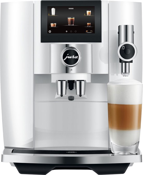 JURA J8 - Volautomatische espressomachine - Piano White