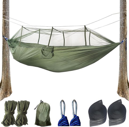 NATUREFUN Ultralichte campinghangmat voor op reis, 300