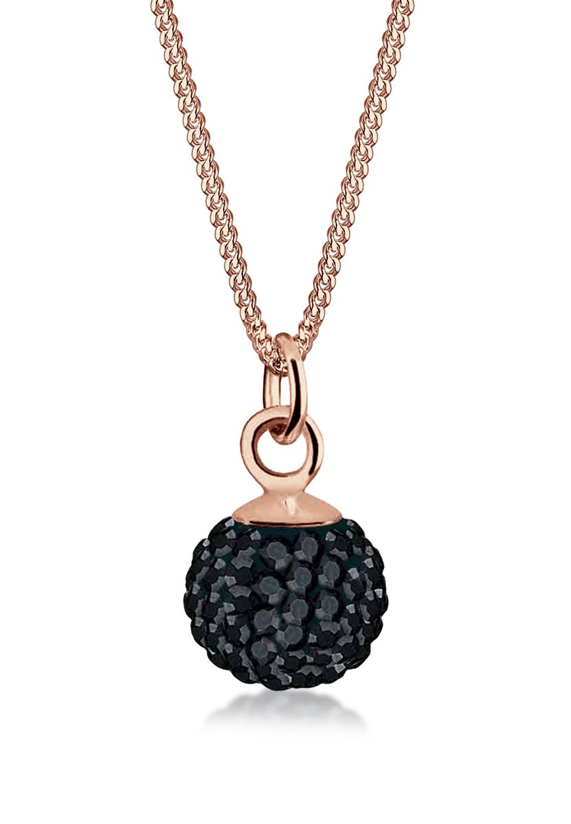 Elli - Halsketting - Dames Bal Kristal in 925 Sterling zilver - Dames