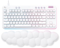 Logitech G713 Aurora Collection - Gaming Toetsenbord - AZERTY FR - Bedraad USB - Wit