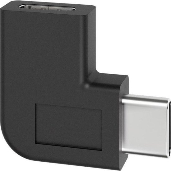Verloopstekker Computer USB C verloopstekker - 3.2 gen 1 - 5 Gb/s - Zwart - Allteq | bol