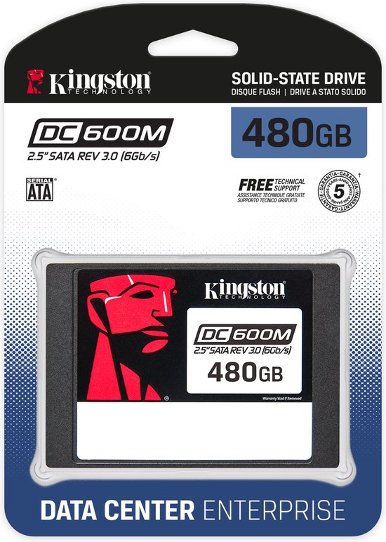 Hard Drive Kingston SEDC600M/480G TLC 3D NAND 480 GB van Kingston — afbeelding 2