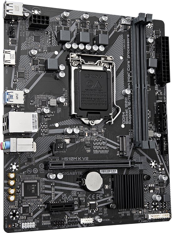 ASHATA Cartes Mères H61 LGA 1155, Cartes Mères de Jeu Micro ATX, pour