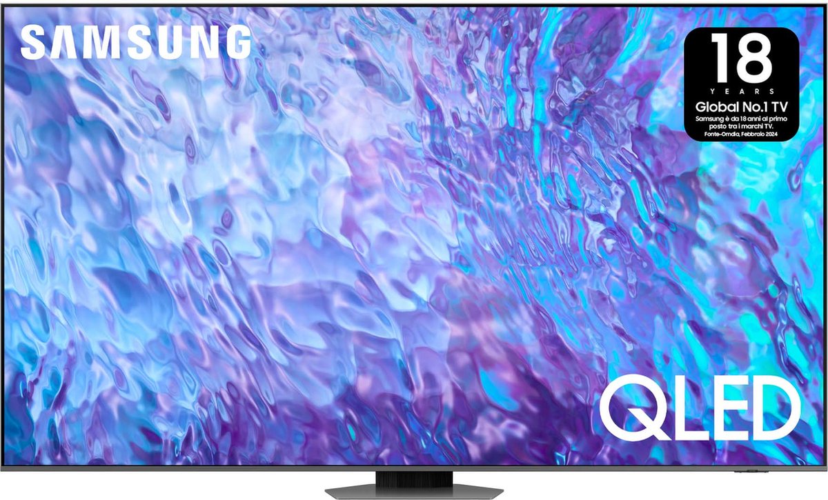 Samsung QE50Q80C - 50 inch - 4K QLED - 2023 - Europees model