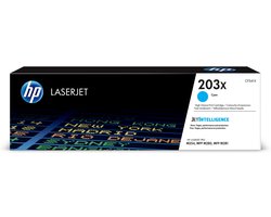 HP 203X - Tonercartridge - Origineel - Hoge Capaciteit - Cyaan