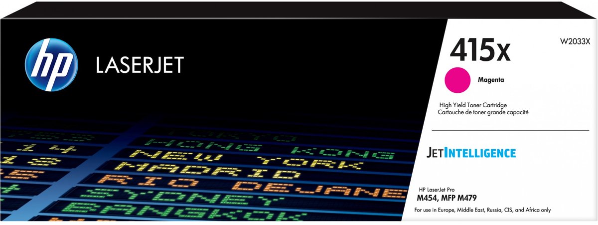 HP 415X Toner Magenta (Hoge Capaciteit)