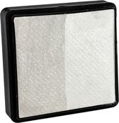 Fab Luxe Duo Fluff White|White scintillant