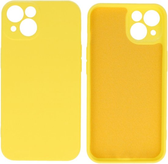 Coque iPhone 13 Fashion Backcover Coque de téléphone jaune