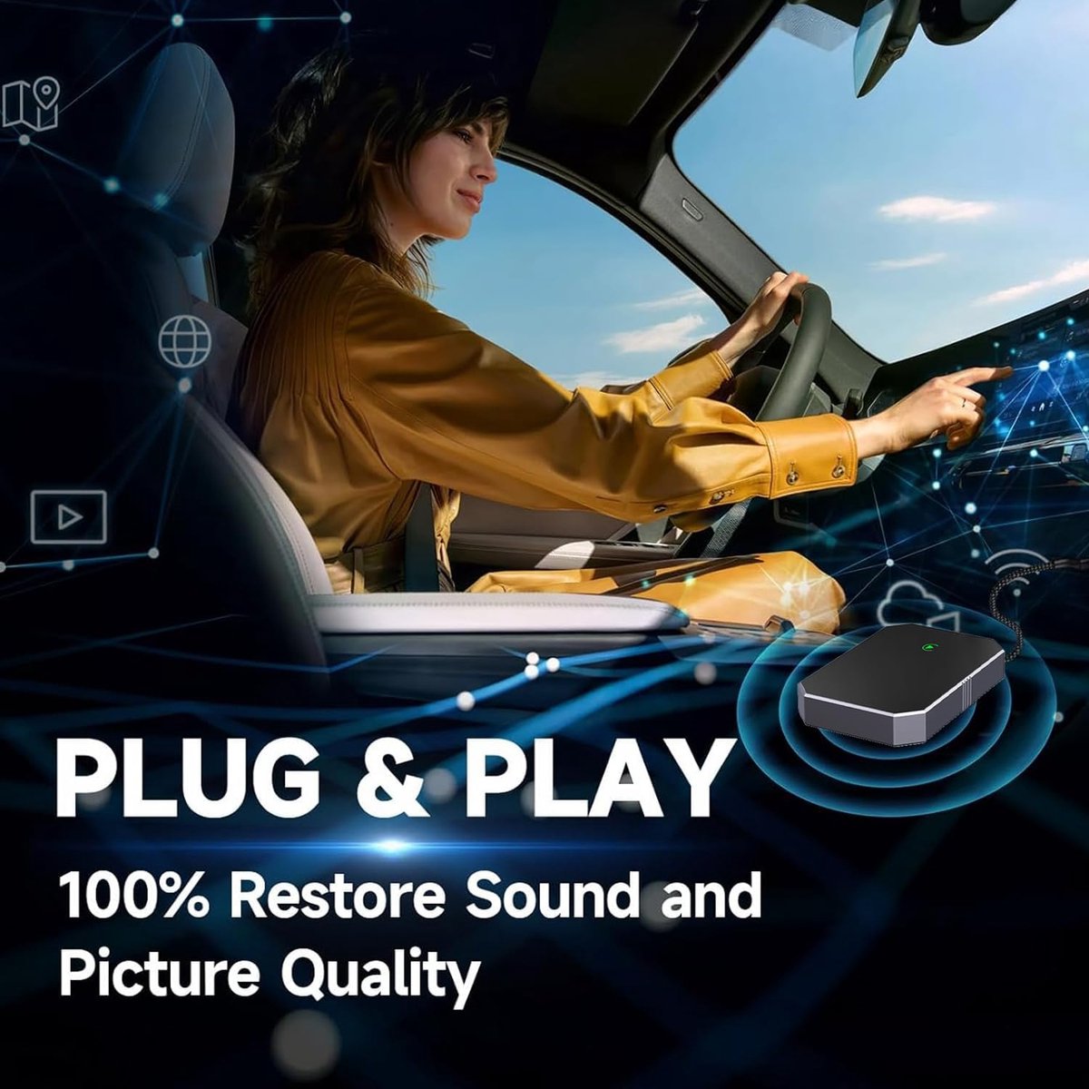 Apple Carplay Dongle - Apple Carplay - Carlinkit - Carplay Draadloos - Apple Carplay Adapter