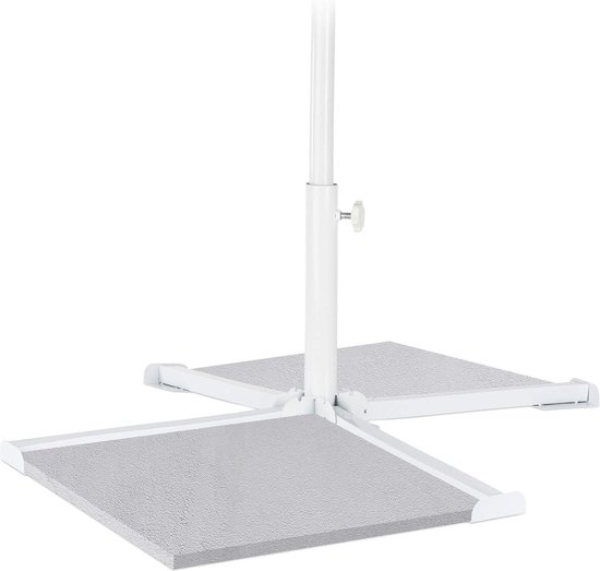 Kruisvoet met stoelzuil LD 410 - 590 mm - XXL water