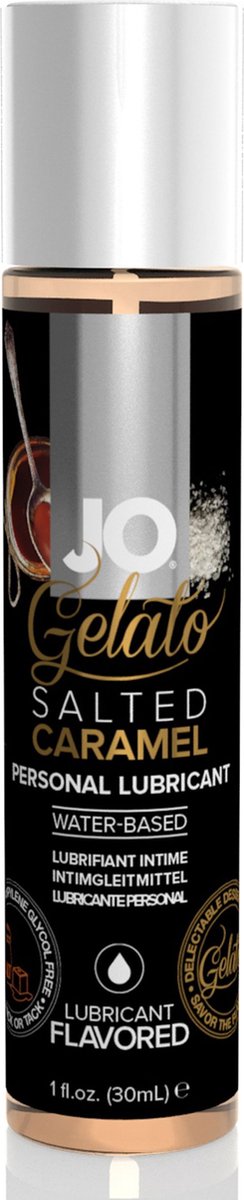 Goedkoopste System JO - Gelato Zeezout Karamel Glijmiddel - 30 ml