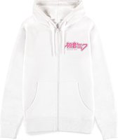 Hatsune Miku - Hatsune Miku Vest met capuchon - L - Wit