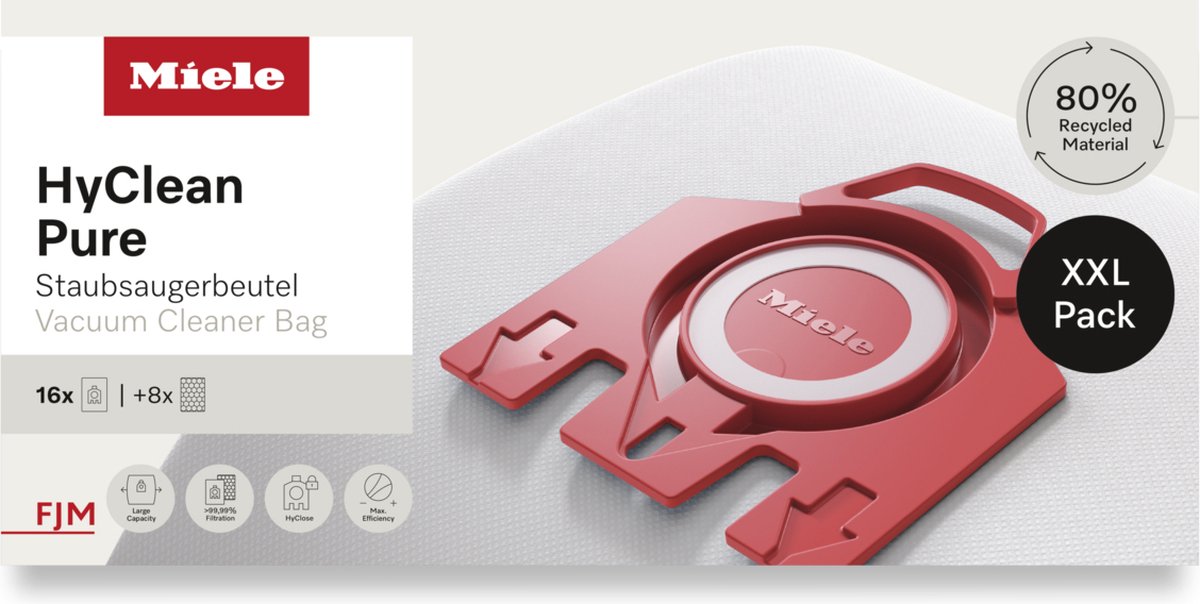 McFilter Staubsaugerbeutel MAXI BOX 16 8, Passend Für Miele Jazz Plus S371 S712 1 Staubsauger Inkl 8 Filter 16 St Top Miele Alternative Zu 9917710 Wie 10408420 S0c4e0rl