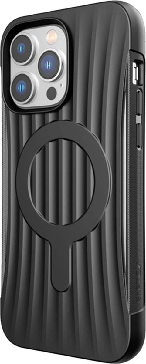 Raptic X-Doria Clutch Back Cover met MagSafe voor Apple iPhone 14 Pro Max - Zwart