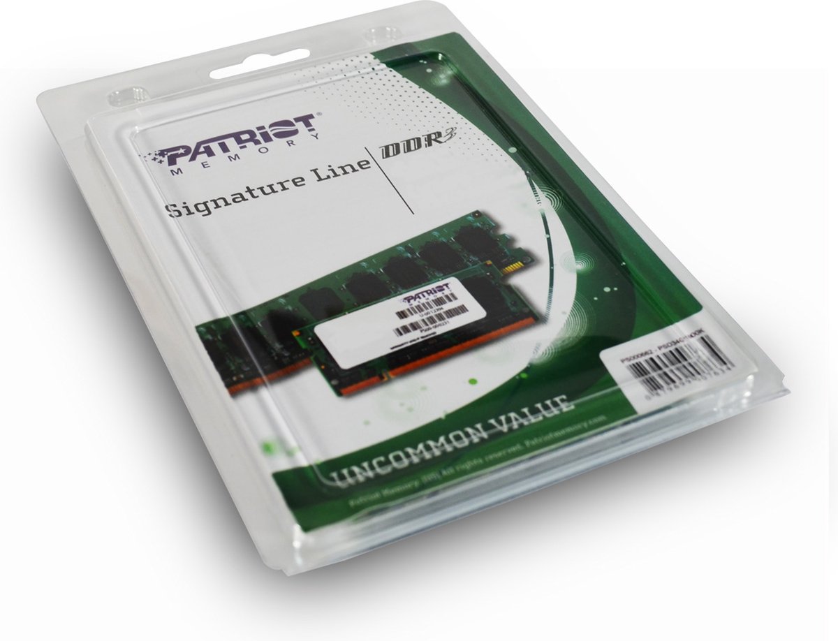 Patriot Memory 8Gb Pc3-12800 Geheugenmodule 1 X 8 Gb Ddr3 - afbeelding 4