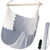 Hangstoel voor Superieur Comfort & Duurzaamheid - Perfect voor Binnen/Buiten Gebruik in Thuis, Slaapkamer, Patio, Deck, Yard en Tuin