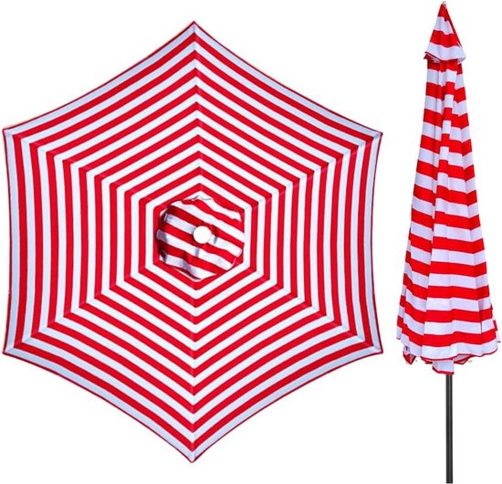 HAMON Parasol 2,7 m / 3,0 m, vervangende hoes voor parasol met 6 ribben
