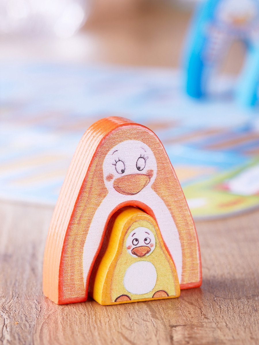 Haba !!! Spiel - Meine ersten Spiele - Auf, auf kleiner Pinguin (DE = F 1307056003 - NL 1307056004) (DE/E/F/NL/IT/ES).