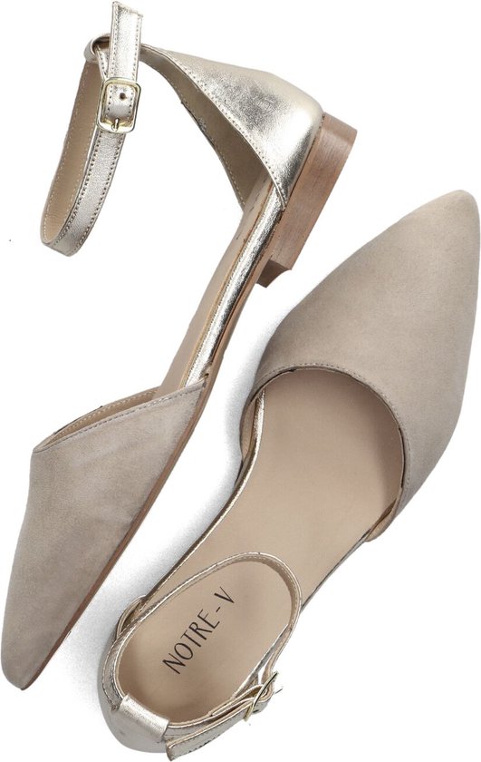 Foto: Notre v vk2163 ballerina s dames beige maat 42