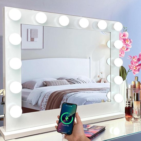 Badkamer spiegel: Badkamer spiegel met LED verlichting kopen