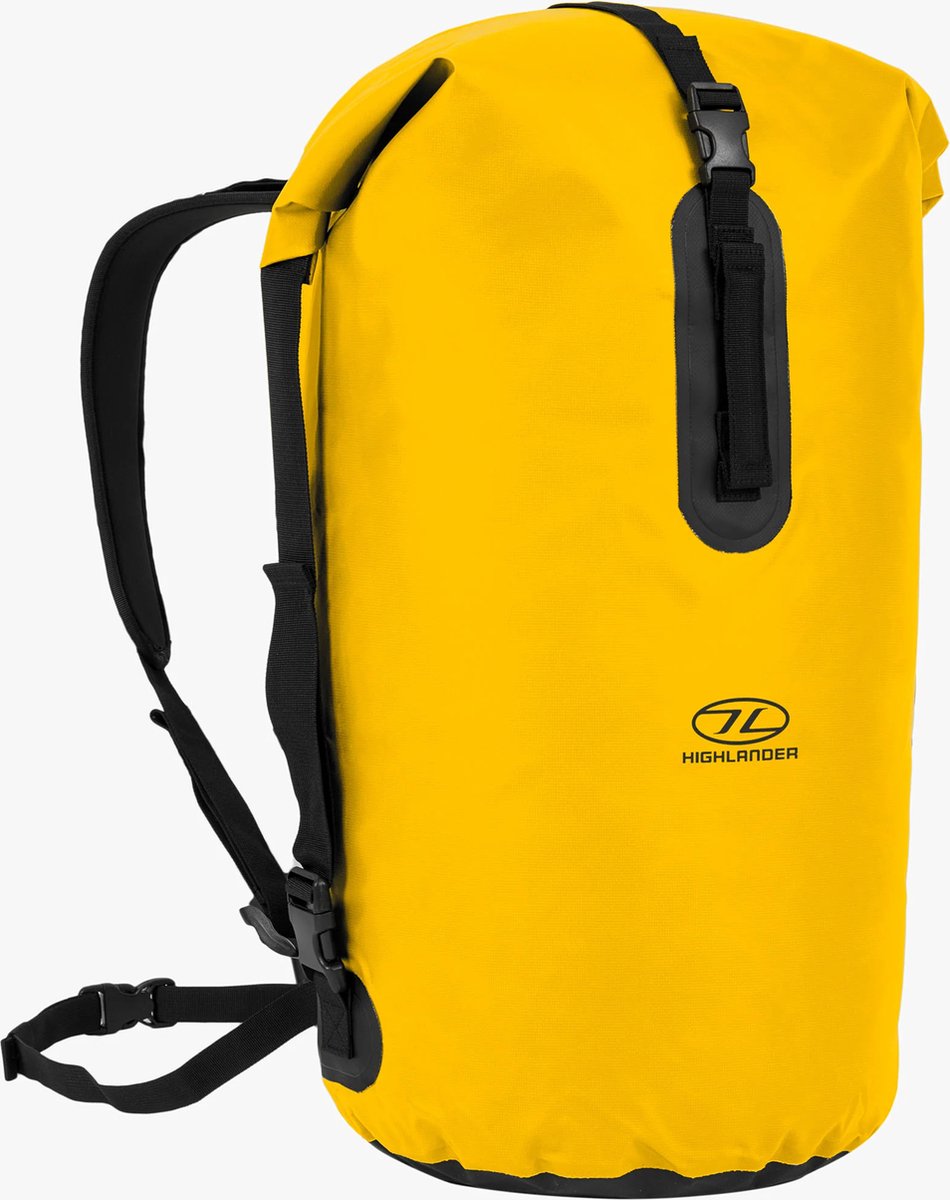 Highlander waterdichte rugzak Drybag Troon 70 liter duffle bag - Geel