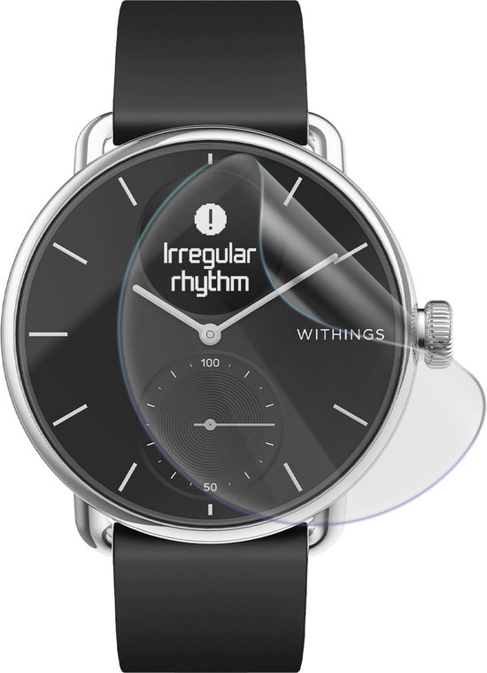 Set de 3 Films Withings ScanWatch 38mm Verre Souple 0.2mm 3Mk Transparent