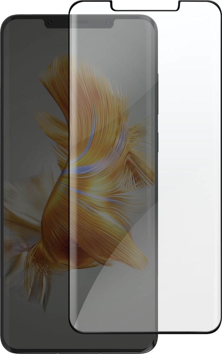 Gehard Glas Geschikt voor Huawei Mate 50 Pro 9H Anti-vlekken zwart
