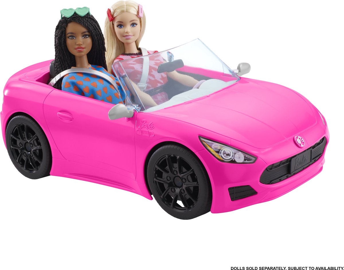 Barbie Glam Cabrio Auto - Poppenvoertuig — afbeelding 10