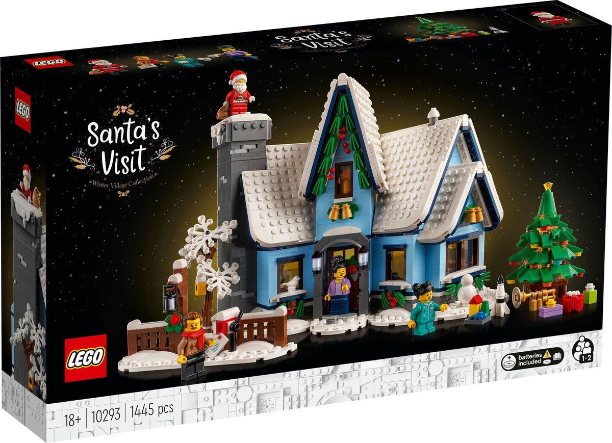 LEGO Bezoek van de Kerstman/ Santa's Visit- 10293 — afbeelding 3