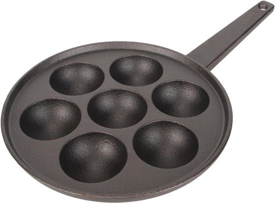 Takoyaki Pan Gietijzer - Niet Plakkend - 7 Grid