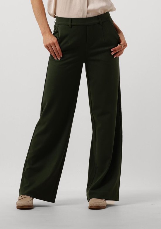 OBJECT wide leg pantalon OBJLISA bruin OBJECT wide leg pantalon OBJLISA bruin