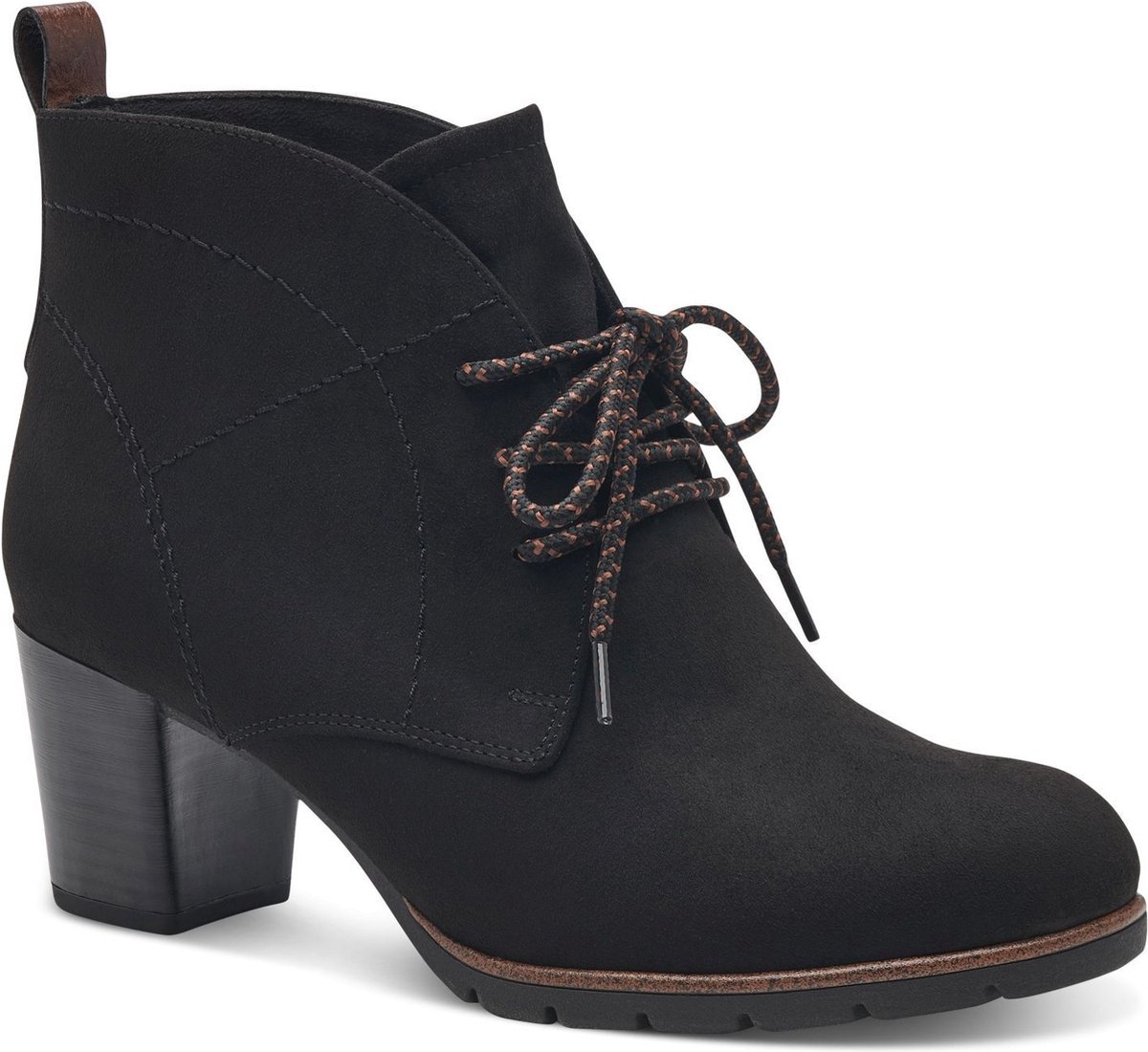 Marco Tozzi Dames Enkellaarsje 2-25107-41 098 F-breedte Maat: 40 EU