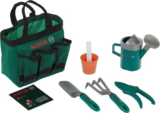 Gardena Tuingereedschapset voor Kinderen met Tas – Kindertuingereedschap Set met Schep Hark en Schoffel – Tuinspeelgoed en Buitenspeelgoed voor Tuin Speelgoed voor Kinderen
